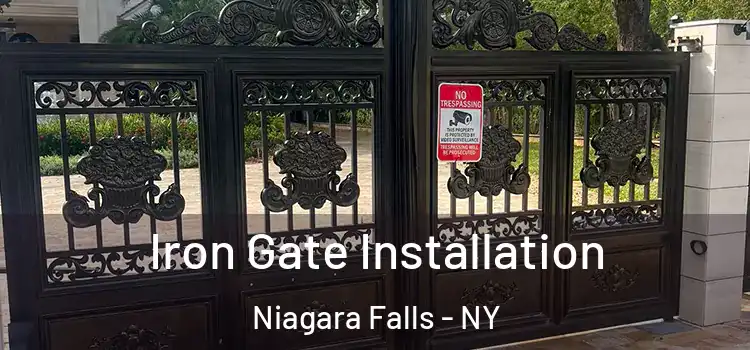 Iron Gate Installation Niagara Falls - NY
